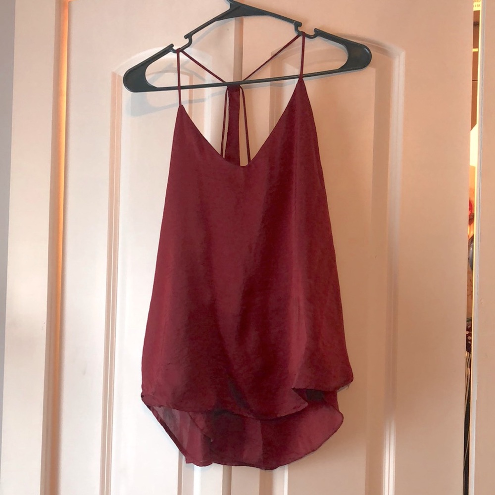 Dainty hooligan satin style tank